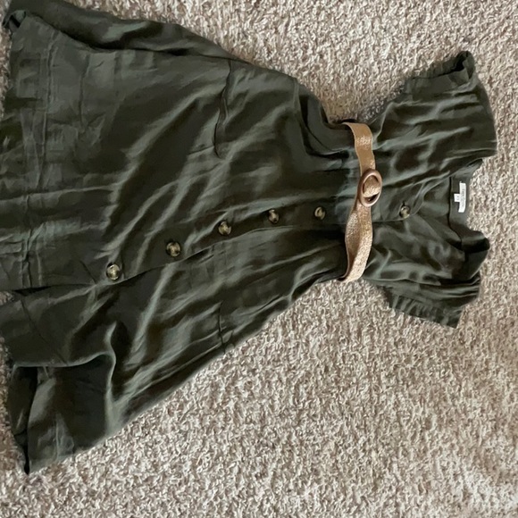 Army green dress - Picture 1 of 1